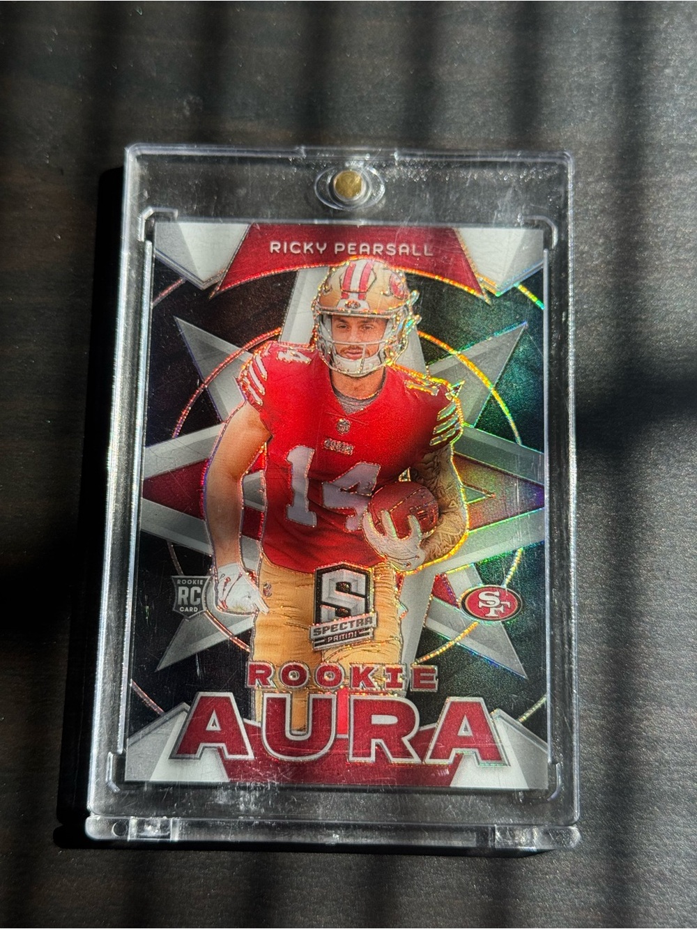 2024 Panini Spectra Rookie Aura Prizm RICKY PEARSALL #/125 #RA-RPL RC